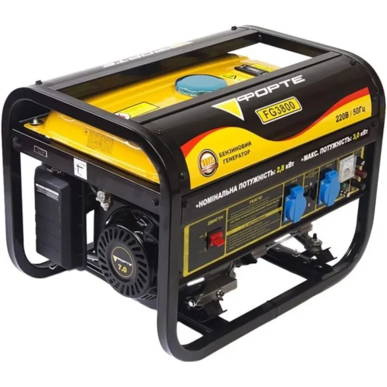 Gasoline generator Forte FG3800
