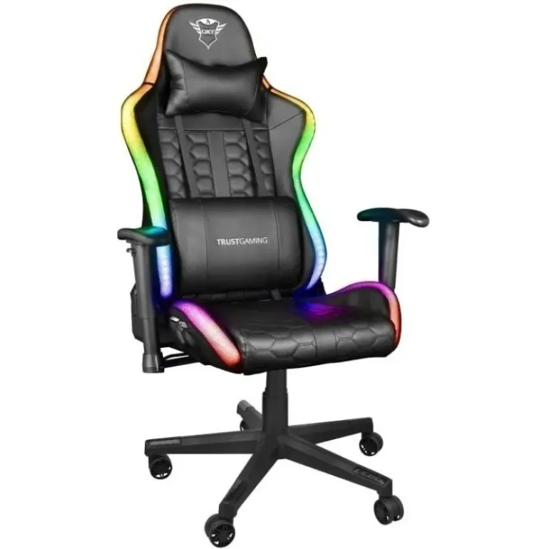 Gaming chair Trust GXT 716 Rizza RGB Black