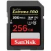 SanDisk SD Memory Card 256GB C10 UHS-II U3 V90 R300/W260MB/s Extreme Pro