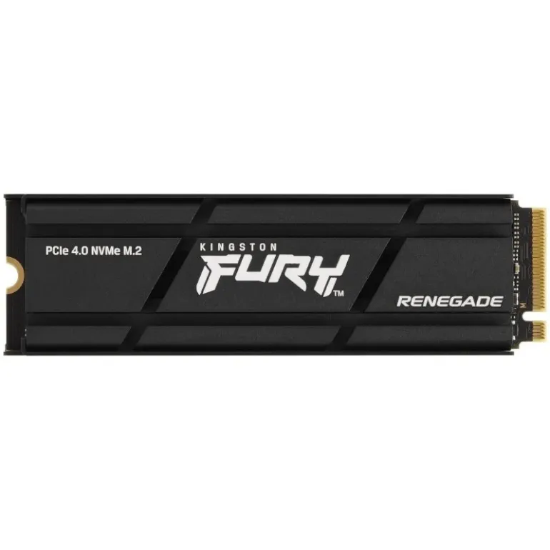 SSD drive Kingston M.2 4TB PCIe 4.0 Fury Renegade + heatsink