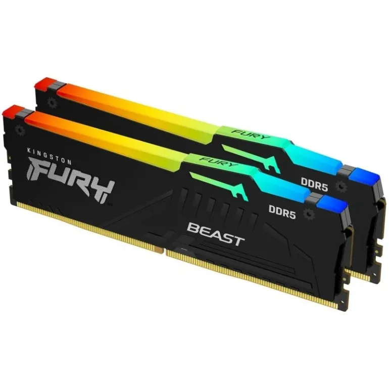 PC Memory Kingston DDR5 5600 32GB KIT FURY Beast RGB