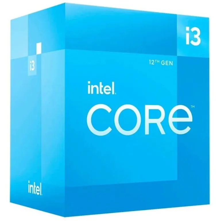 Intel Core i3-12100 Processor 4C/8T 3.3GHz 12Mb LGA1700 60W Box