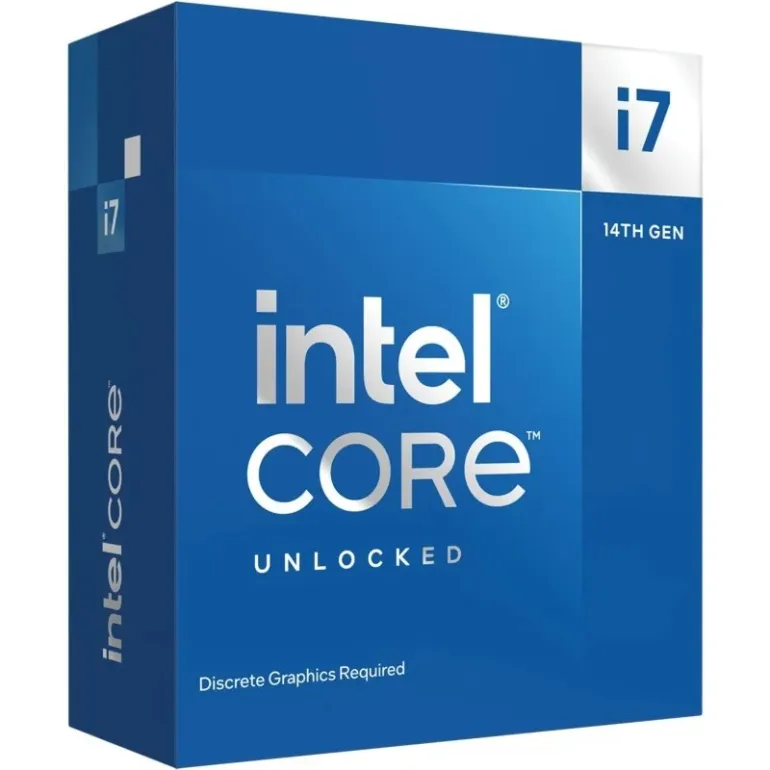 Intel Core i7-14700KF Processor 20C/28T 3.4GHz 33Mb LGA1700 125W graphics Box