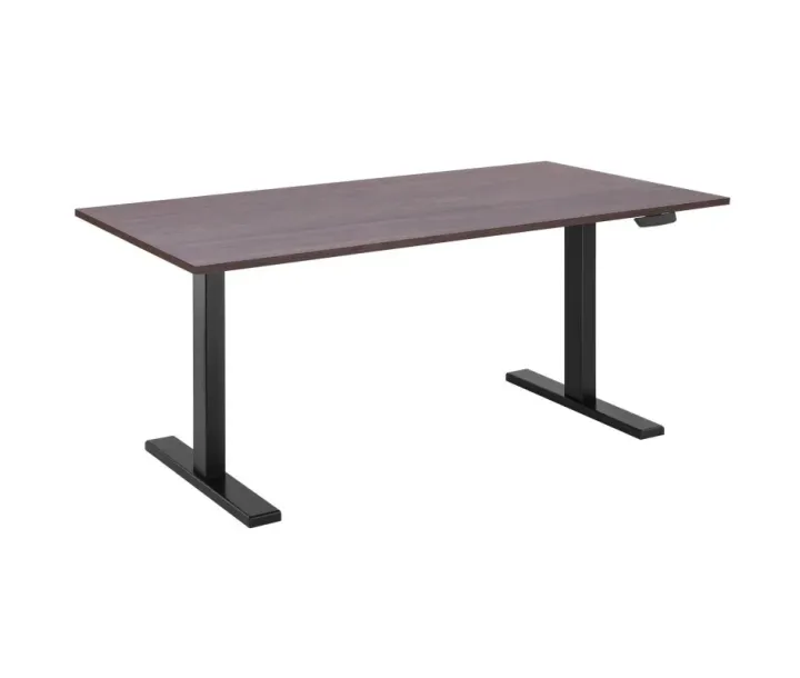 Table 2E with height adjustment Dark Wood