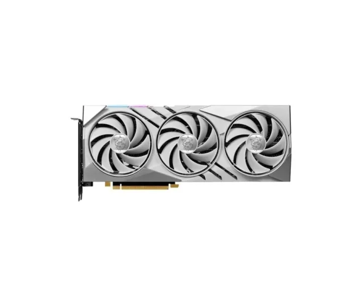 MSI GeForce RTX 4070 12GB GDDR6X GAMING SLIM WHITE graphics card